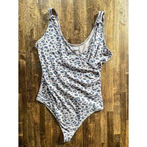 Abercrombie Leopard Bodysuit